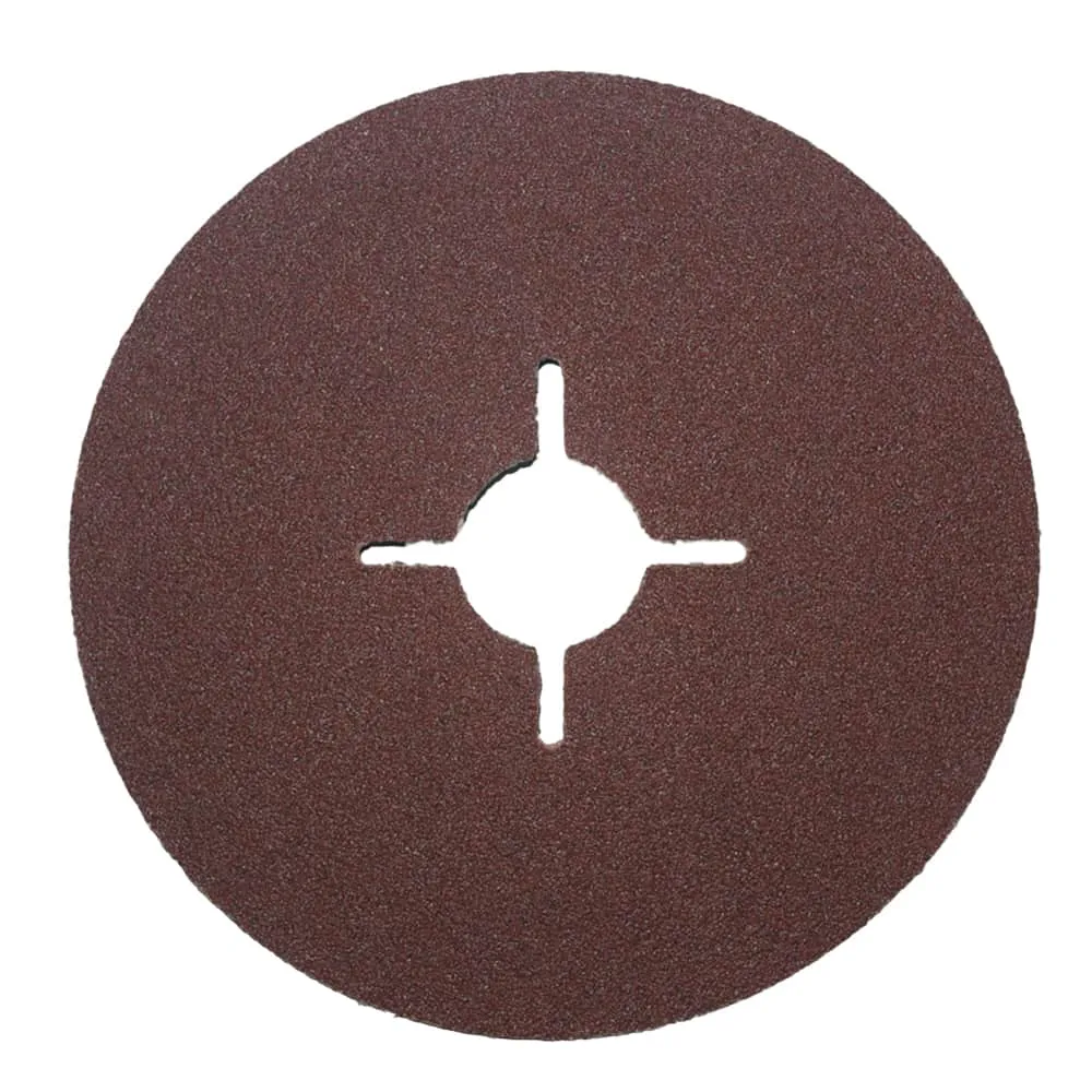 Gazelle Coated Fibre /Sanding Discs 4.5 Inches - 115mm x 120 Grits - Ultra