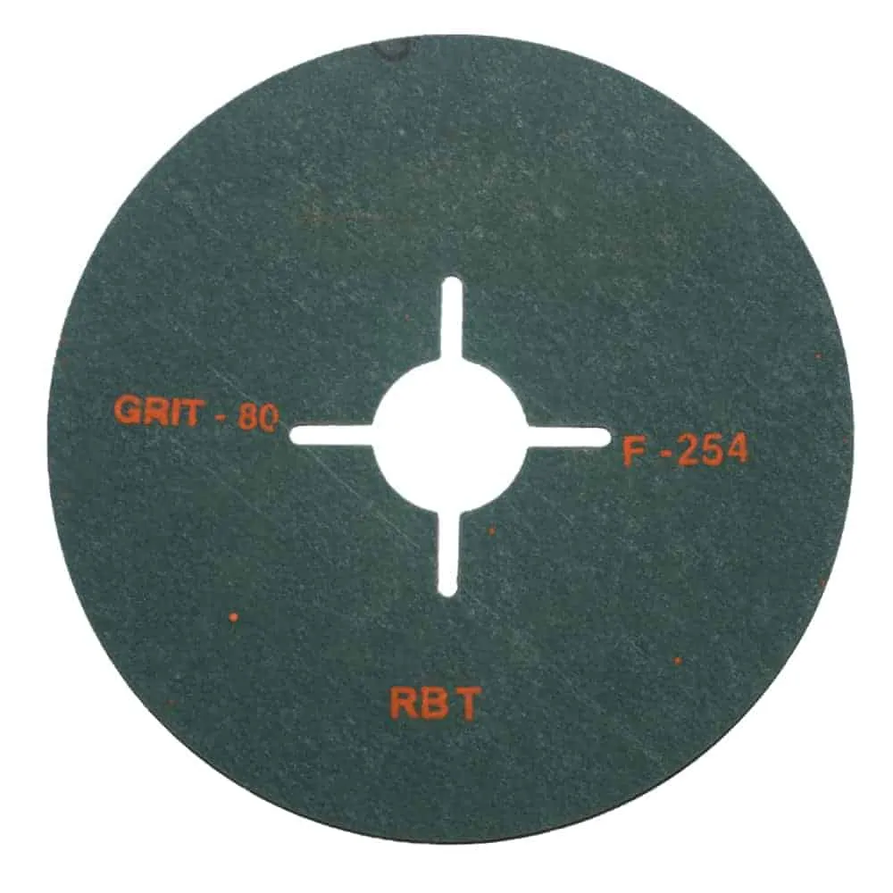 Gazelle Coated Fibre /Sanding Discs 4.5 Inches - 115mm x 100 Grits - SS