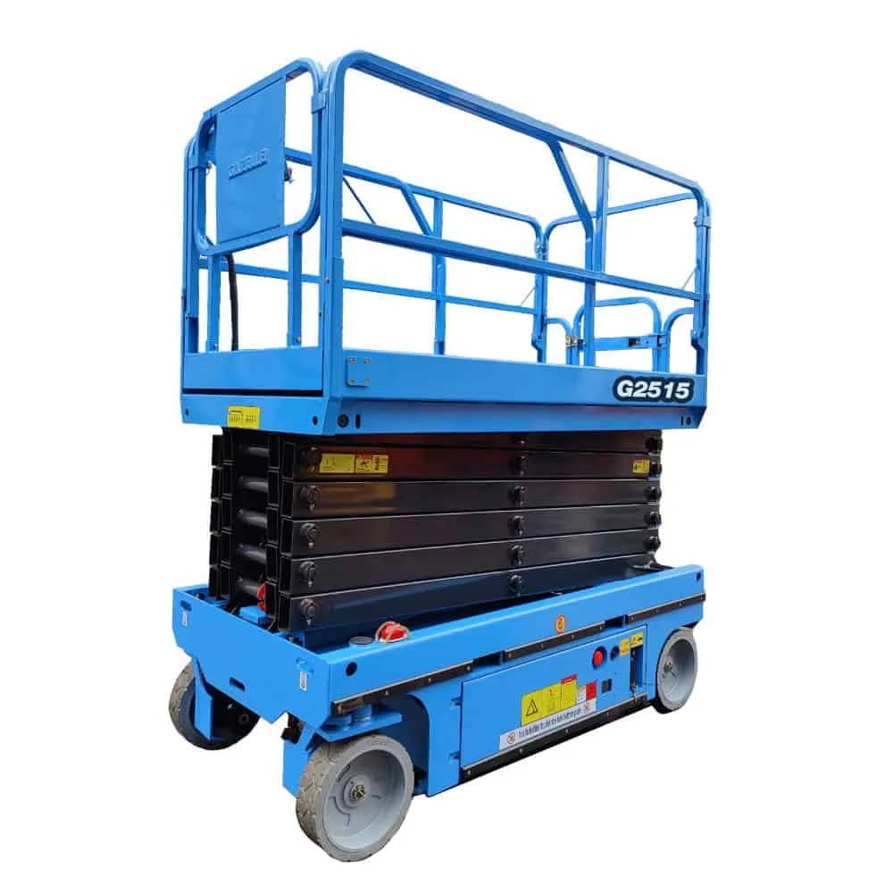 Gazelle 12m Self Propelled Scissor Lift Platform, 320kg