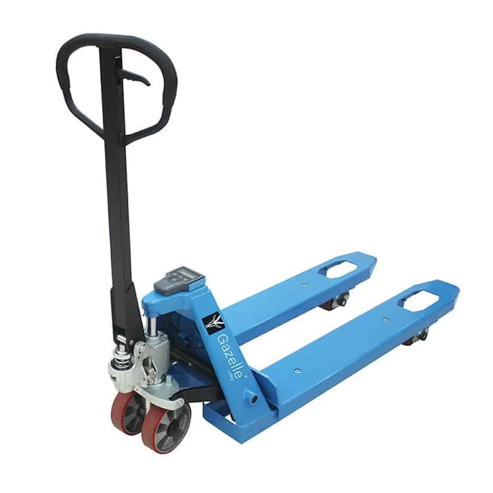 Gazelle 2 Ton Hand Pallet Truck with Scale (2000kg)