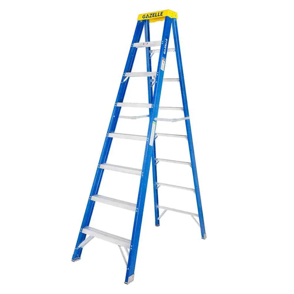 Gazelle 8ft Fiberglass Step Ladder (2.4m)