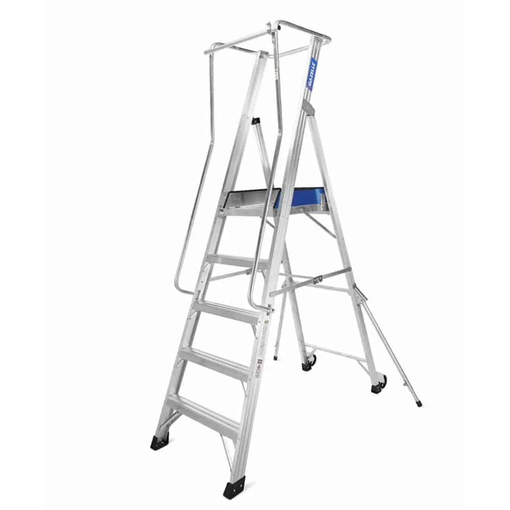 Gazelle 5ft Aluminium Platform Ladder (1.4m)