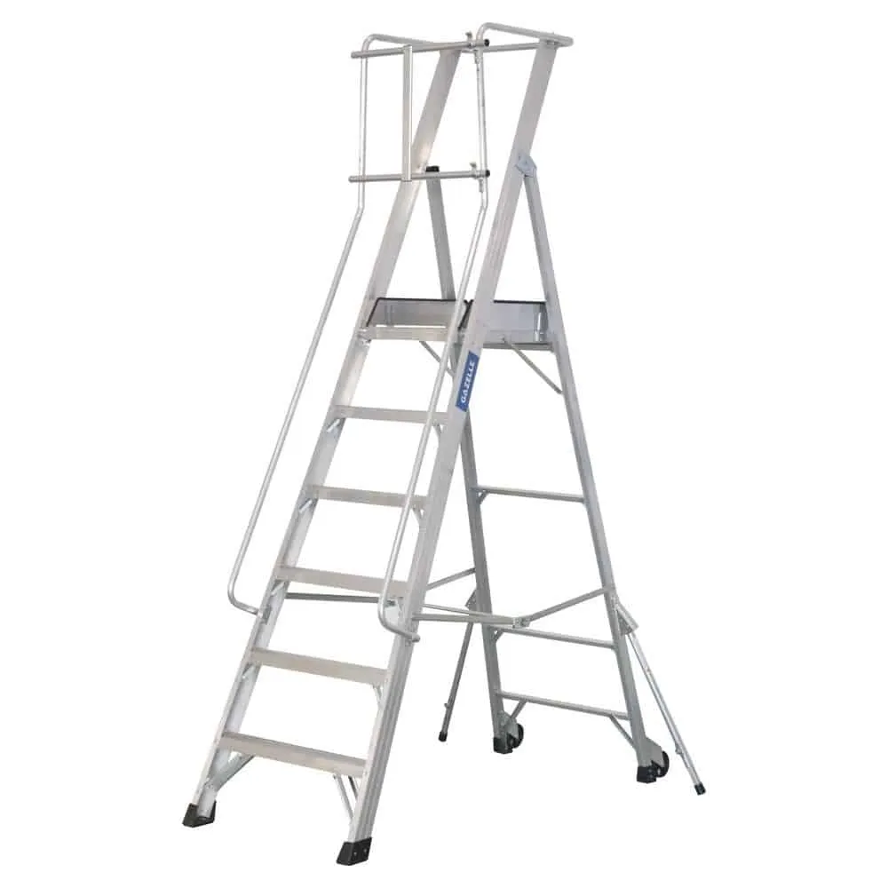 Gazelle 6ft Aluminium Platform Ladder (1.7m)