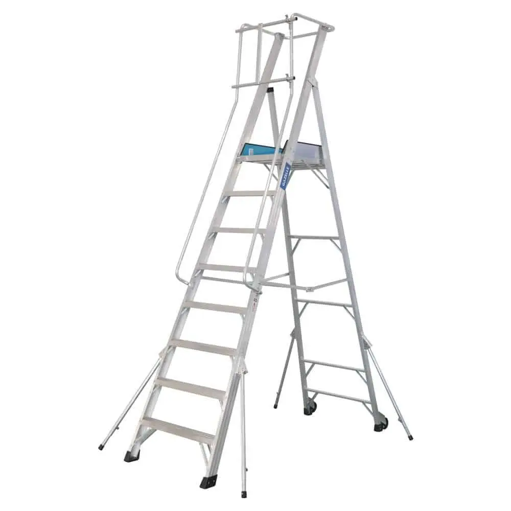 Gazelle 8ft Aluminium Platform Ladder (2.3m)