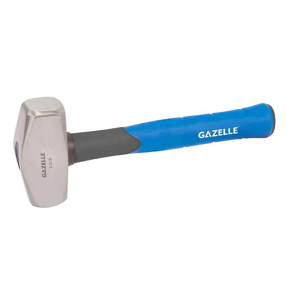 Gazelle 1.1kg Club Hammer (2.5 lbs) with Fiberglass Handle