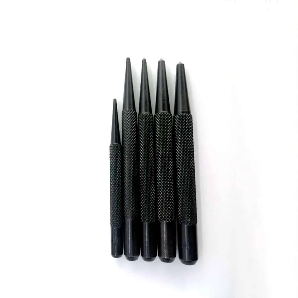 Gazelle 1/6-5/32 In. Center Punch Set, 5-Pieces (4.2-4mm)