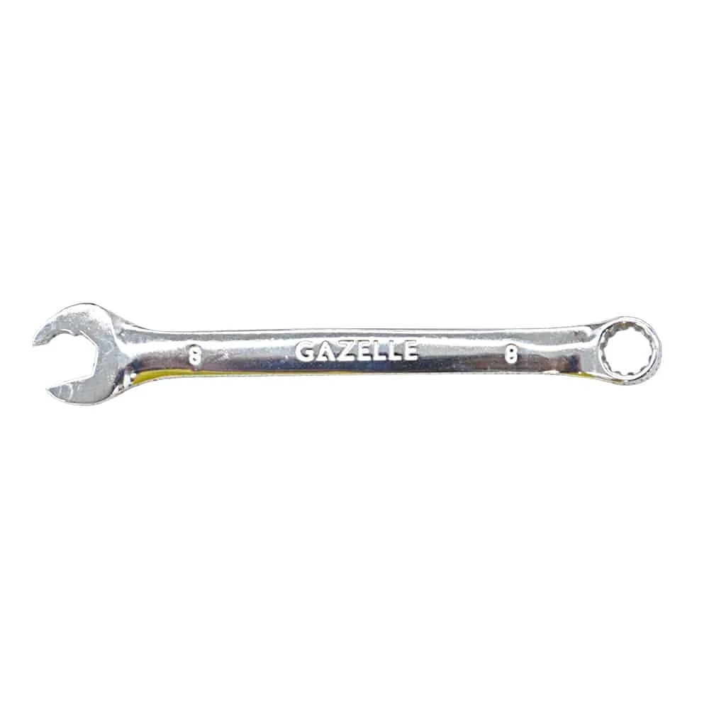 Gazelle 8mm Combination Spanner, Cr-V Steel