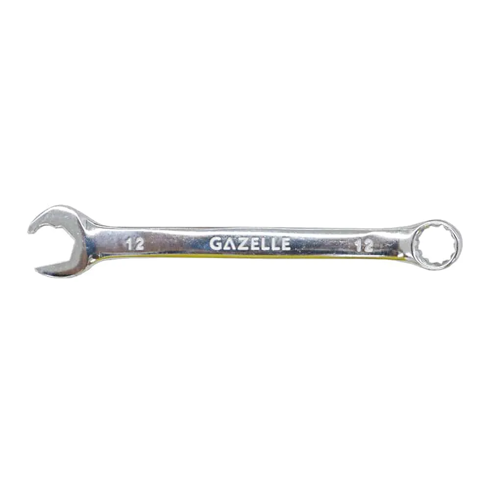 Gazelle 12mm Combination Spanner, Cr-V Steel