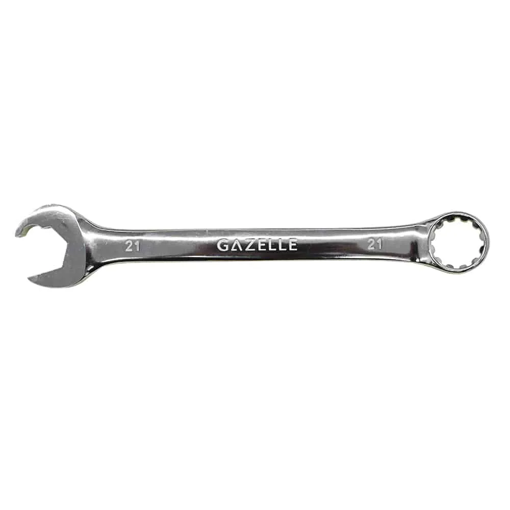 Gazelle 21mm Combination Spanner, Cr-V Steel