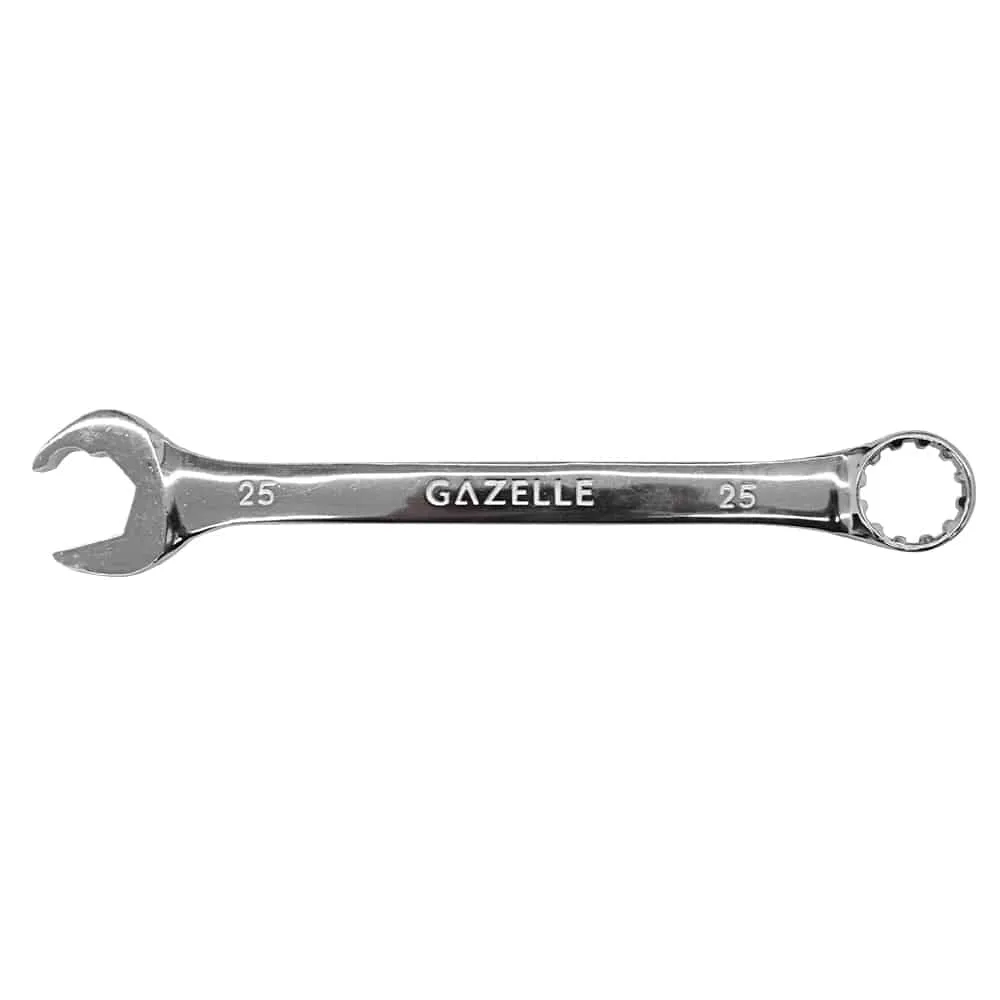 Gazelle 25mm Combination Spanner, Cr-V Steel