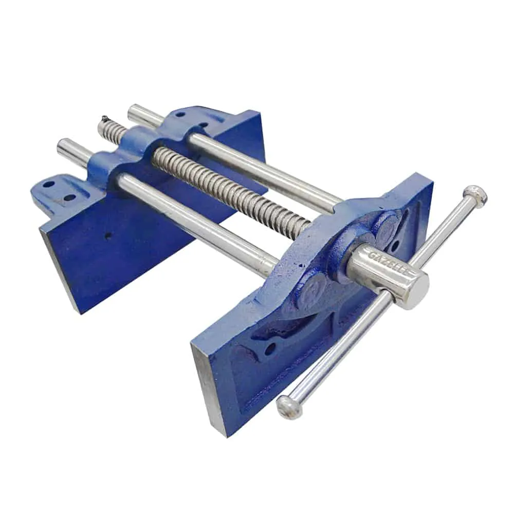 Gazelle 7 In. Wood Working Bench Vise (200mm), Quick Release Clamp