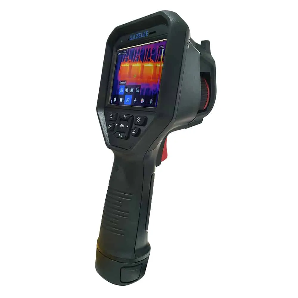 Gazelle Handheld Thermal Imaging Camera, 160x120 Pixels, -20"C to 550"C, Touch Screen Display