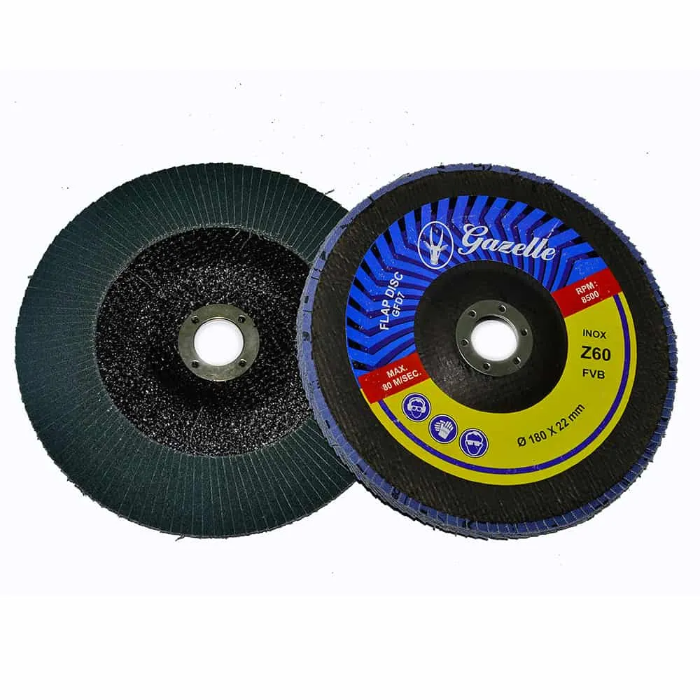 Gazelle 4 In. Zircon Flap Disc (100mm), 80 Grit