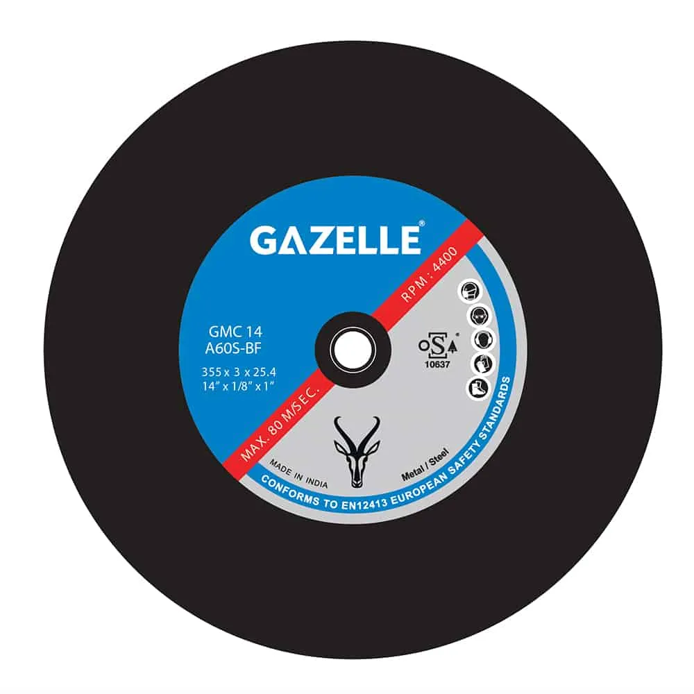 Gazelle Metal Cutting Disc 9 Inches - 230 x 3 x 22mm