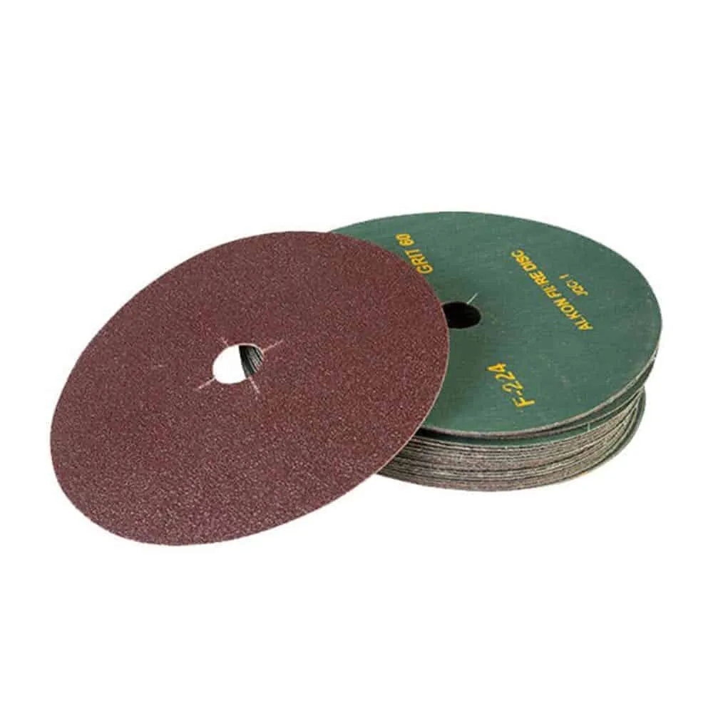 Gazelle Coated Fibre /Sanding Discs 4.5 Inches - 115mm x 80 Grits