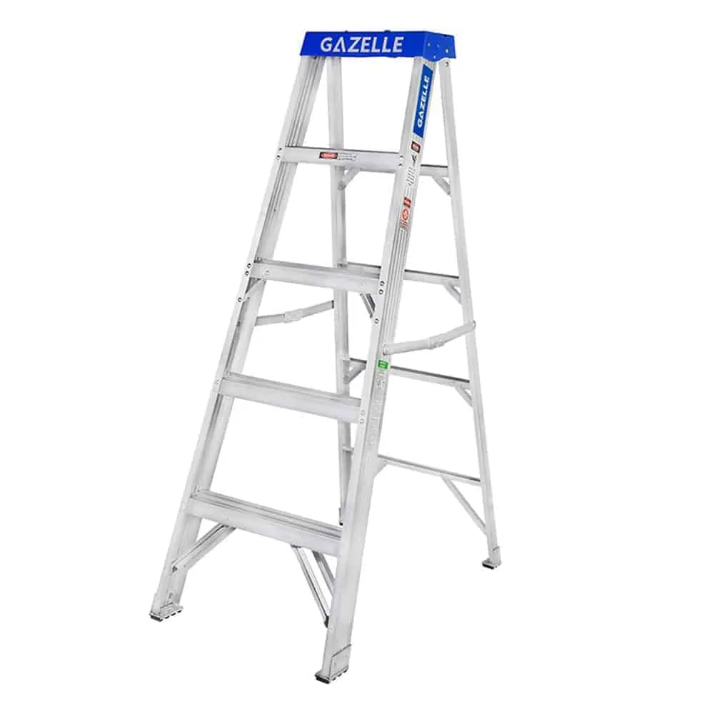 Gazelle 5ft Aluminium Step Ladder (1.5m)