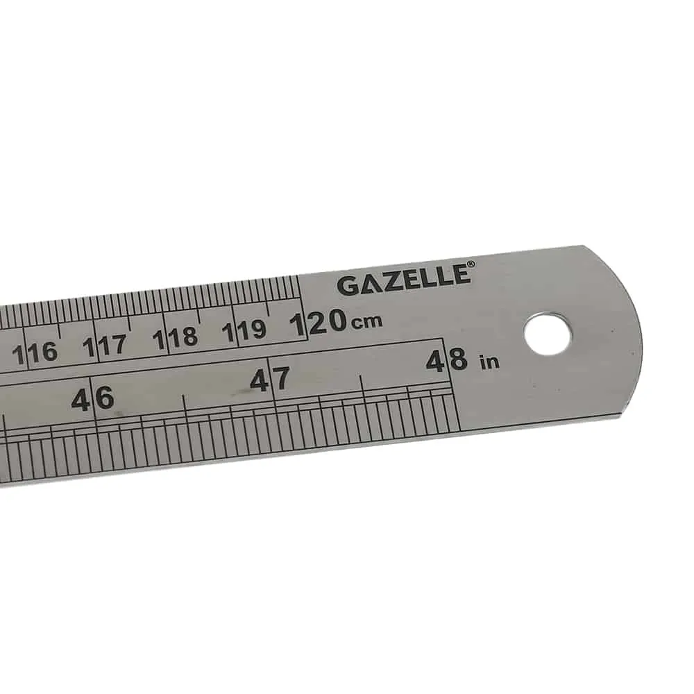 Gazelle 48 In. Stainless Steel Ruler (120cm)