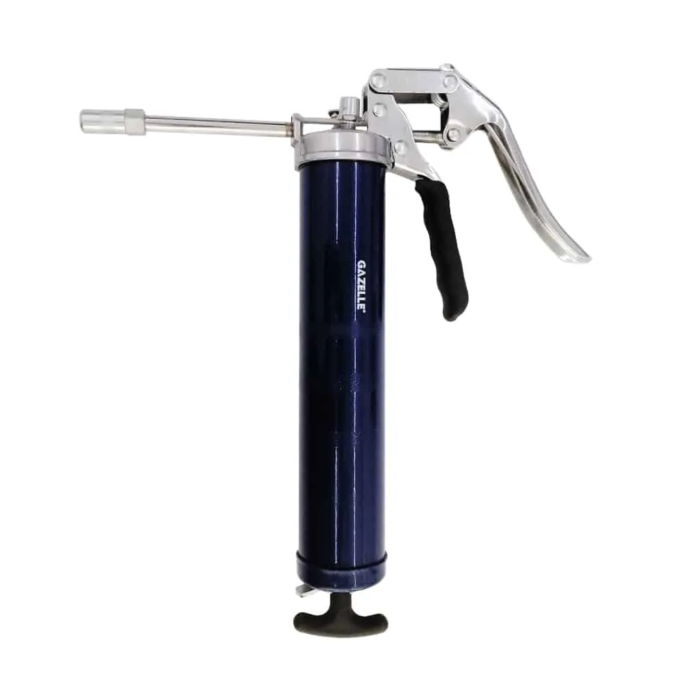 Gazelle 500cc Pistol Grip Grease Gun, with Steel Extension And Coupler