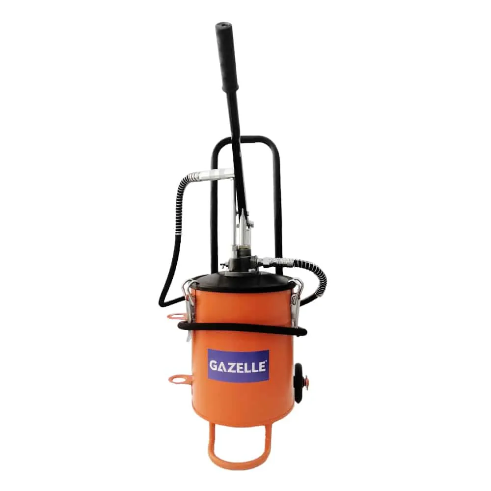 Gazelle 10kg Heavy Duty Bucket Grease Pump with Wheels