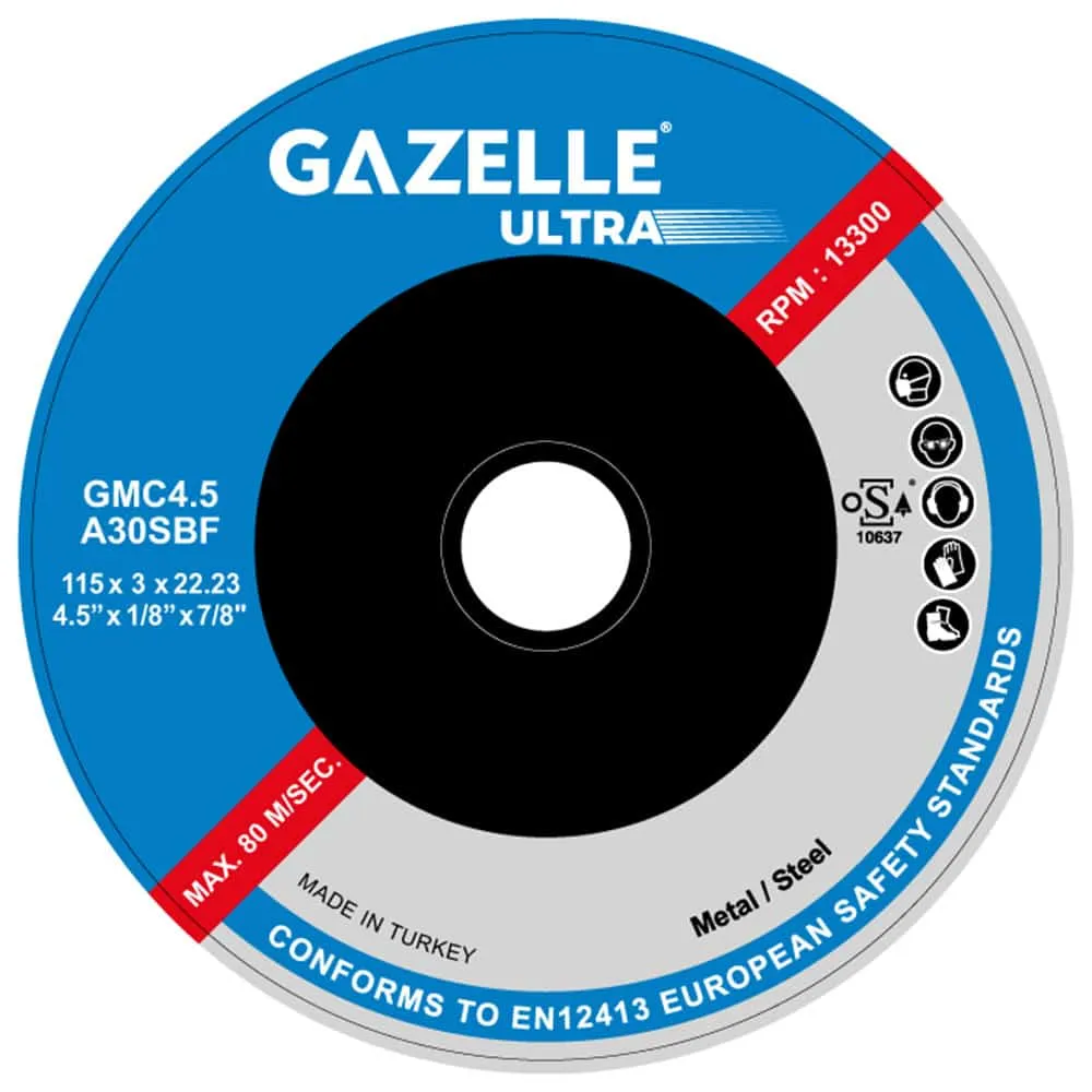 Gazelle 4.5 In. Metal Cutting Disc (115mm)