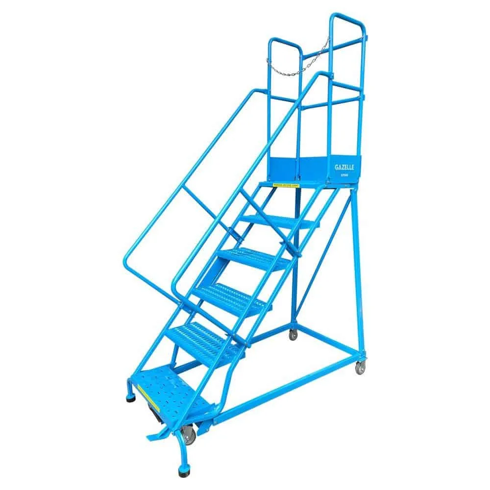 Gazelle 9ft 6-Step Warehouse Ladder (2.6m)