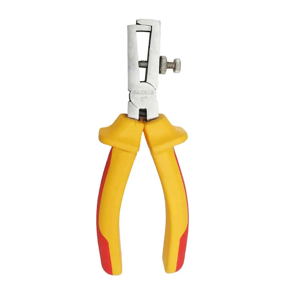 Gazelle 1000V 6 In. Insulated Wire Stripping Plier (150mm)