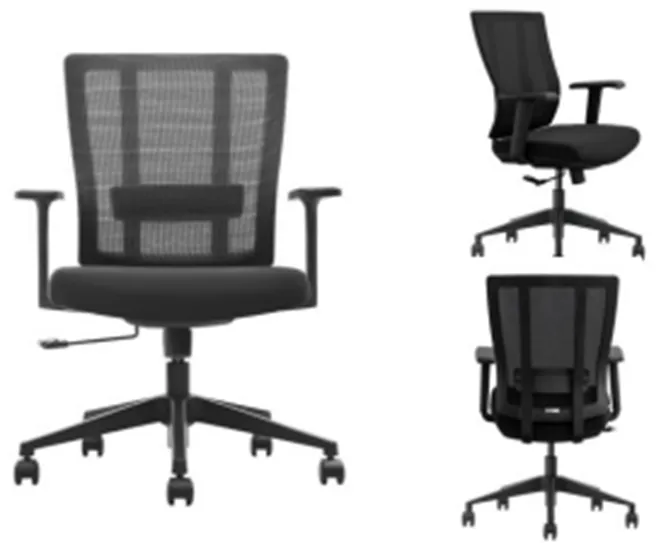 Black high store back chairs