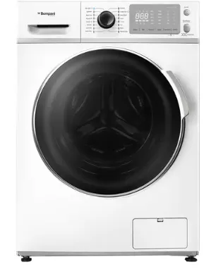 BOMPANI FREE STANDING WASHER, 8 KG, 1400 RPM, S.STEEL.