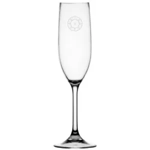 NON SLIP CHAMPAGNE FLUTE PACIFIC, 6 PC -10105