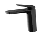 Single Handle Basin Mixer with Water Outlet,Cold & Hot Matt black Lavatory Vanity Basin Tap