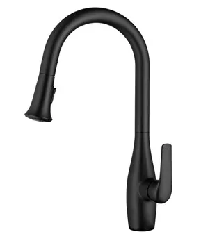 Kitchen Faucet Brushed Nickel Utility Sink Faucet for Laundry Sink Stainless Steel matt black