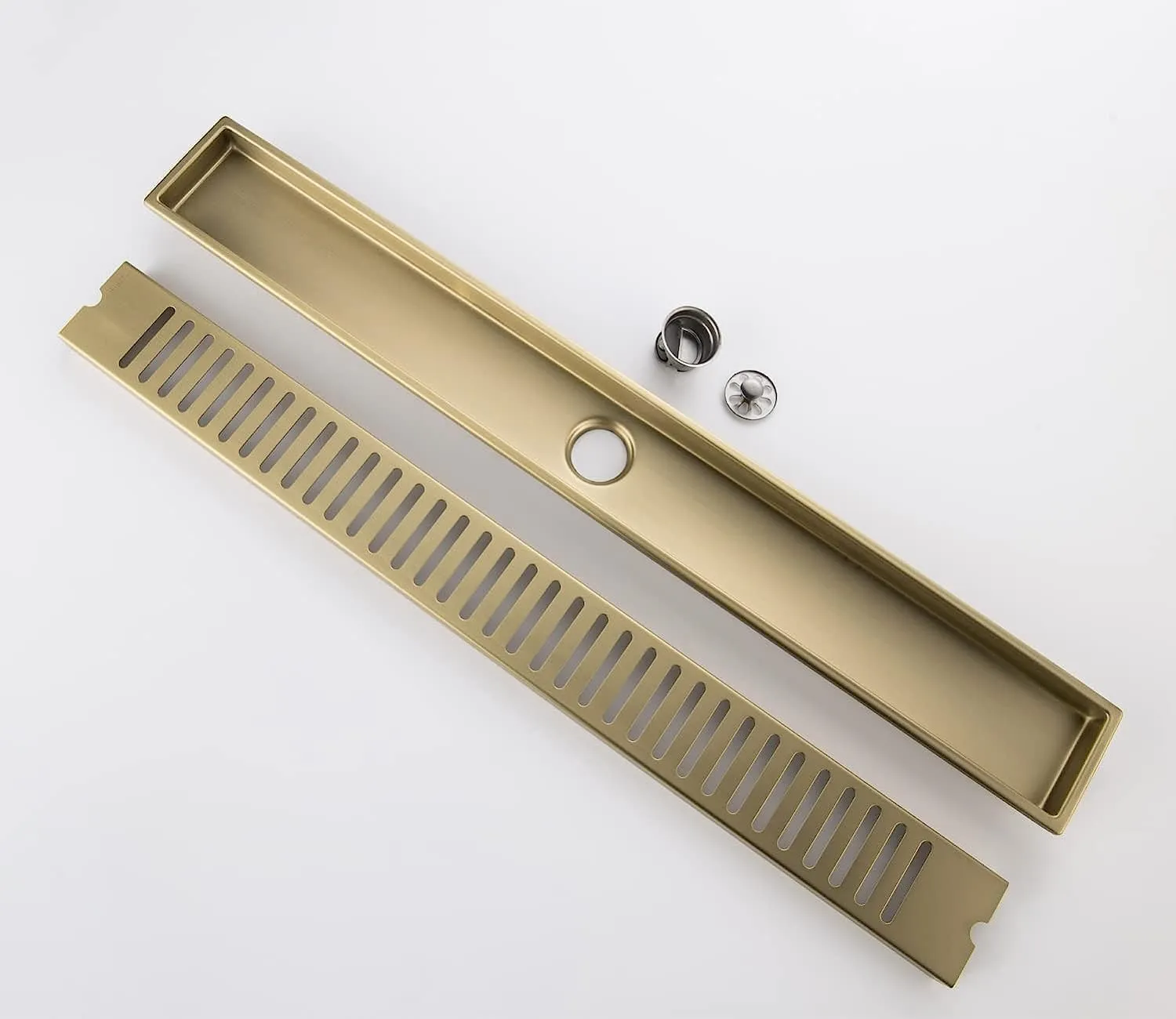 Geepas Floor Drain 150 X 150 MM - Stainless Steel Shower Drain