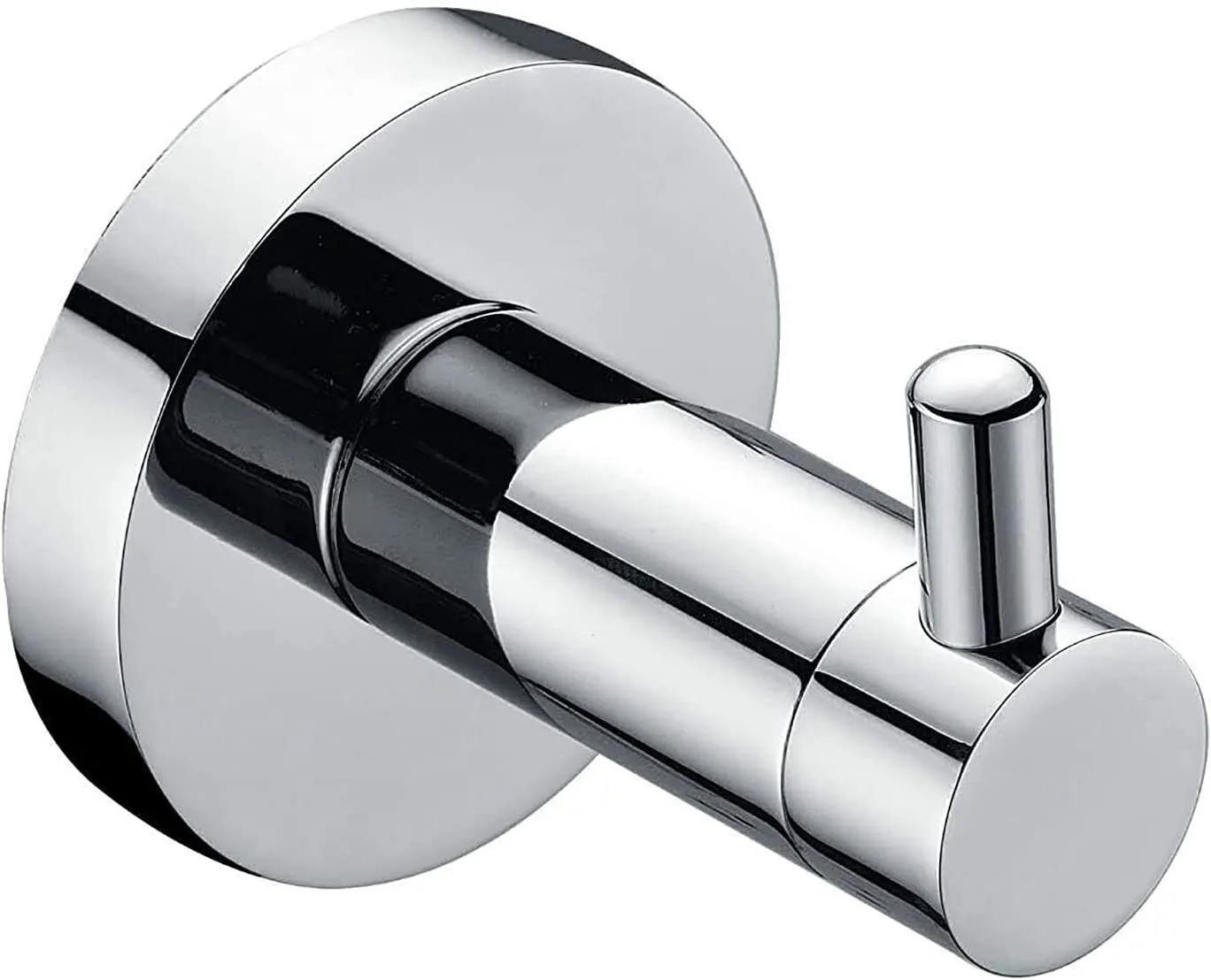 Towel Hook for Bathrooms Towel Robe Hook for Cabinet Closet Door Wall Mounted-chrome