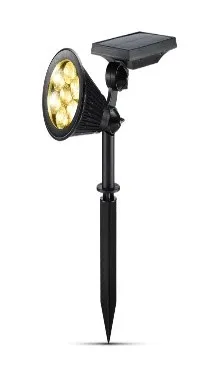 LED SOLAR SPIKE LIGHT 12W WH