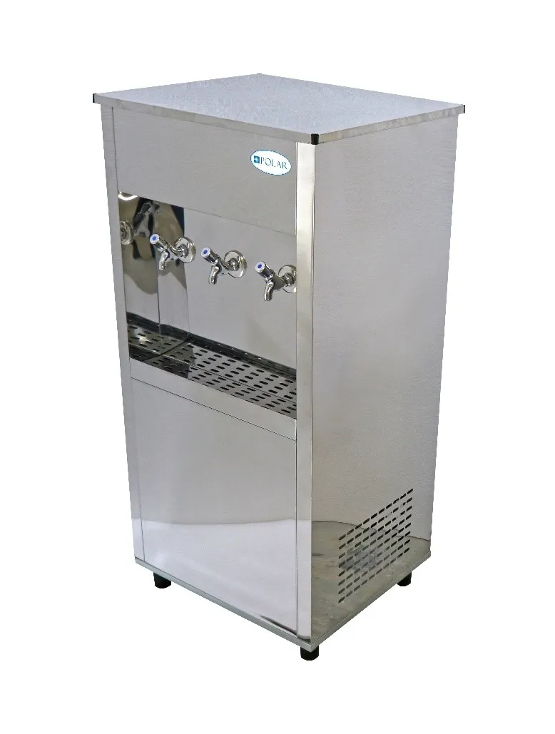 Polar SS Water cooler 45 GLN, Three taps