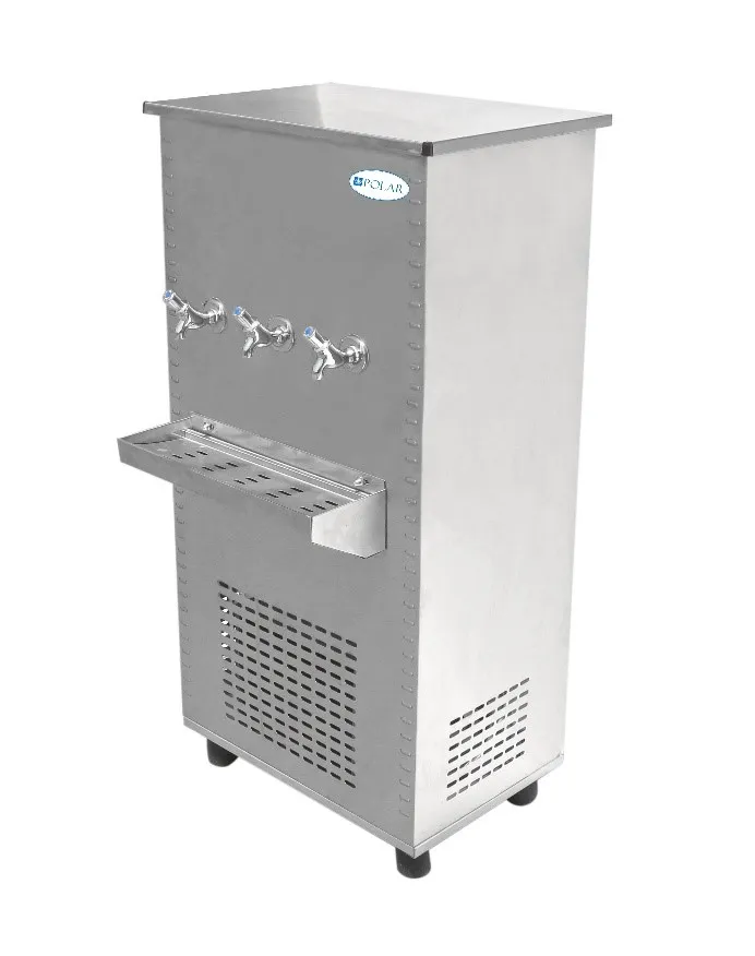 Polar SS Water cooler 35 GLN, Three taps