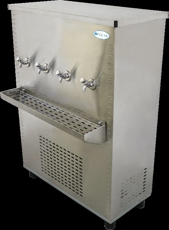 Polar SS Water cooler 85 GLN, Four taps