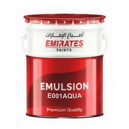 E001AQUA EMULSION COLOURS DRUM (18 LTRS)