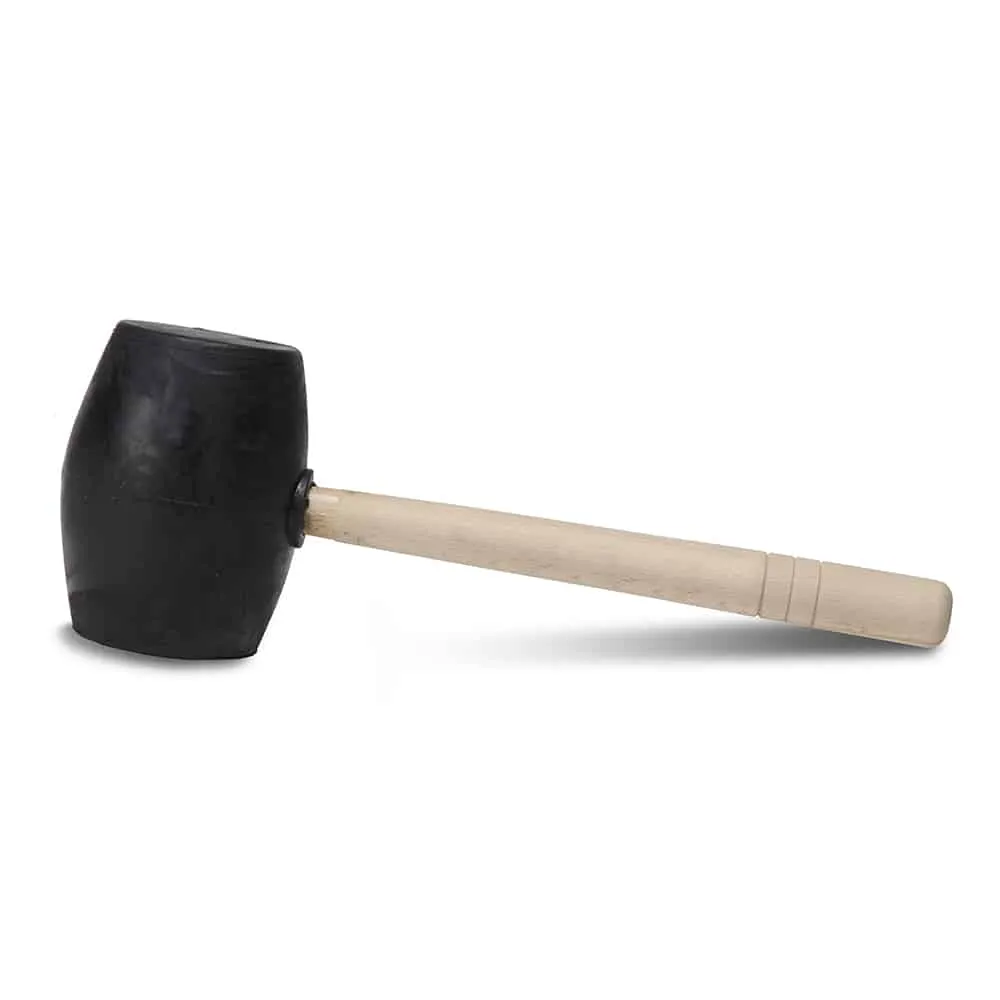 Rubi Black Rubber Mallet 26.4 Oz (750 Grams)