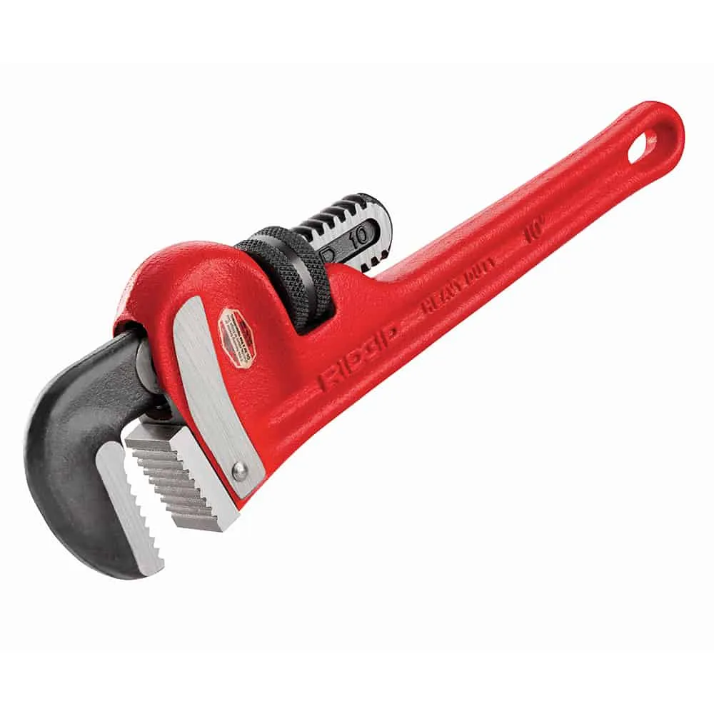 Ridgid Heavy Duty Pipe Wrench 10 Inches