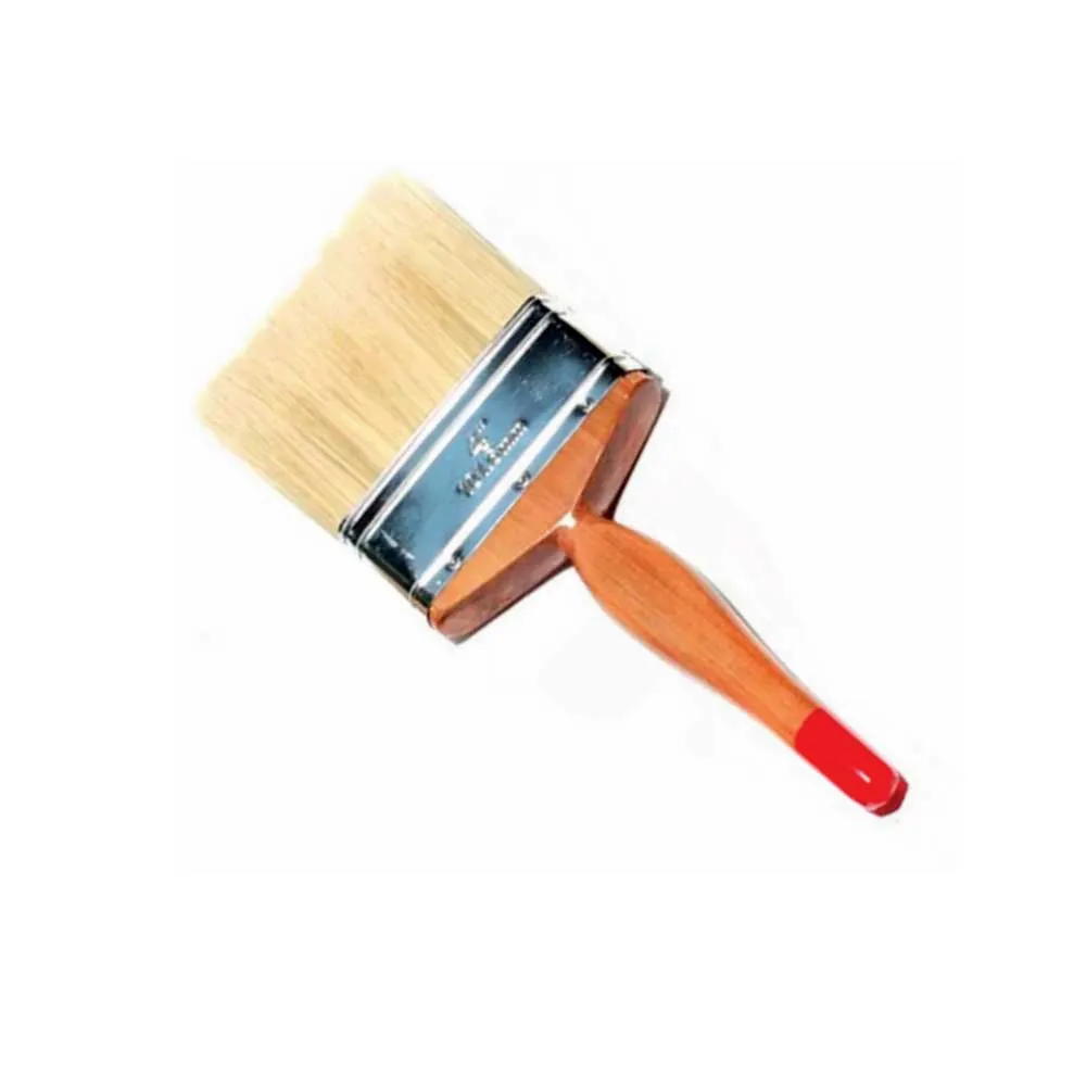 Milano 150200204988 PAINT BRUSH WHITE WOODEN HANDLE 1"