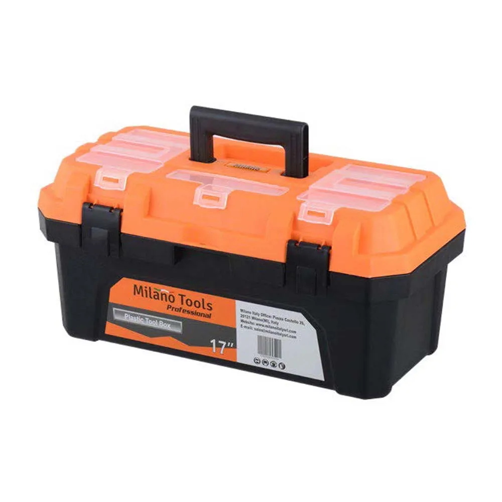 Milano 150200205093 PLASTIC TOOL BOX 14"