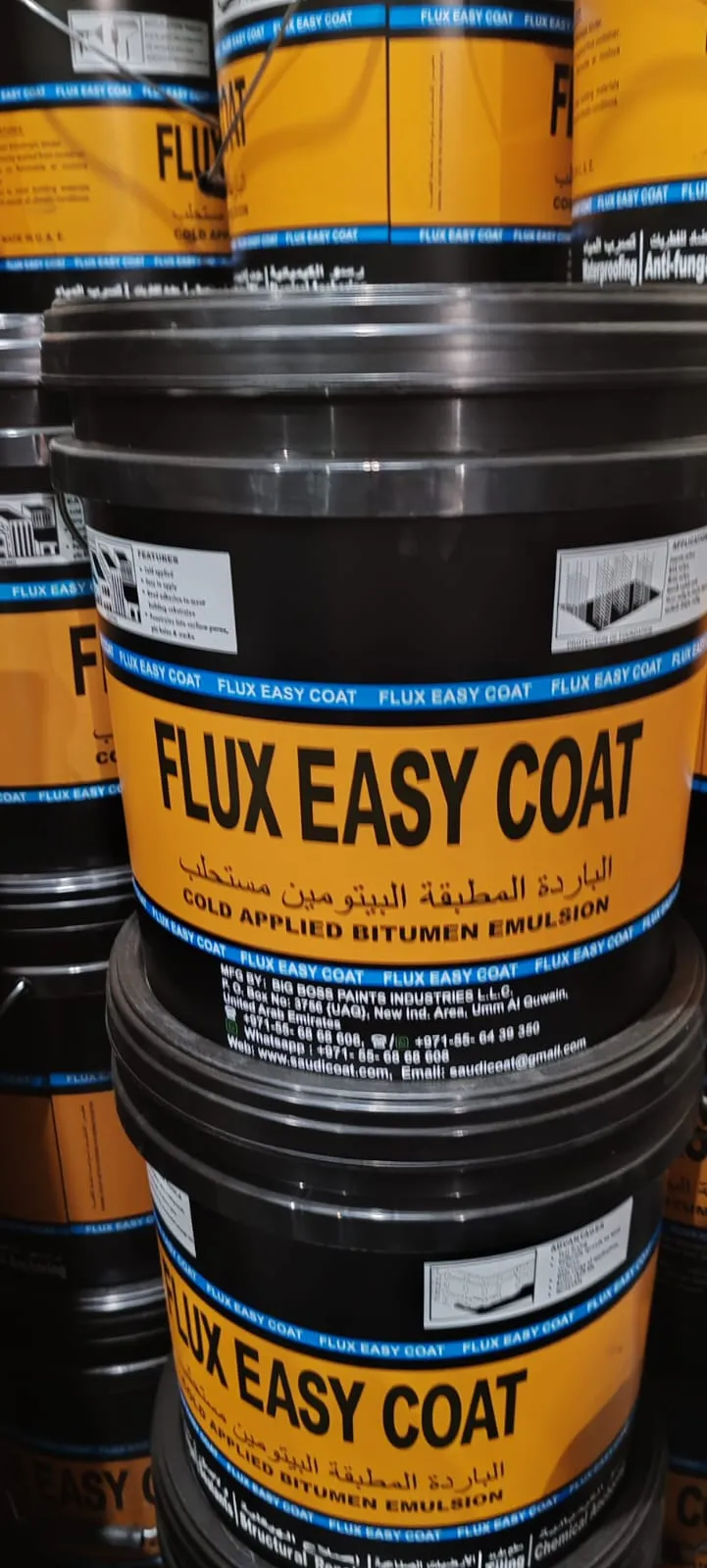 Flux Easy Coat (Cold Applied Bitumen Emulsion) 15KG