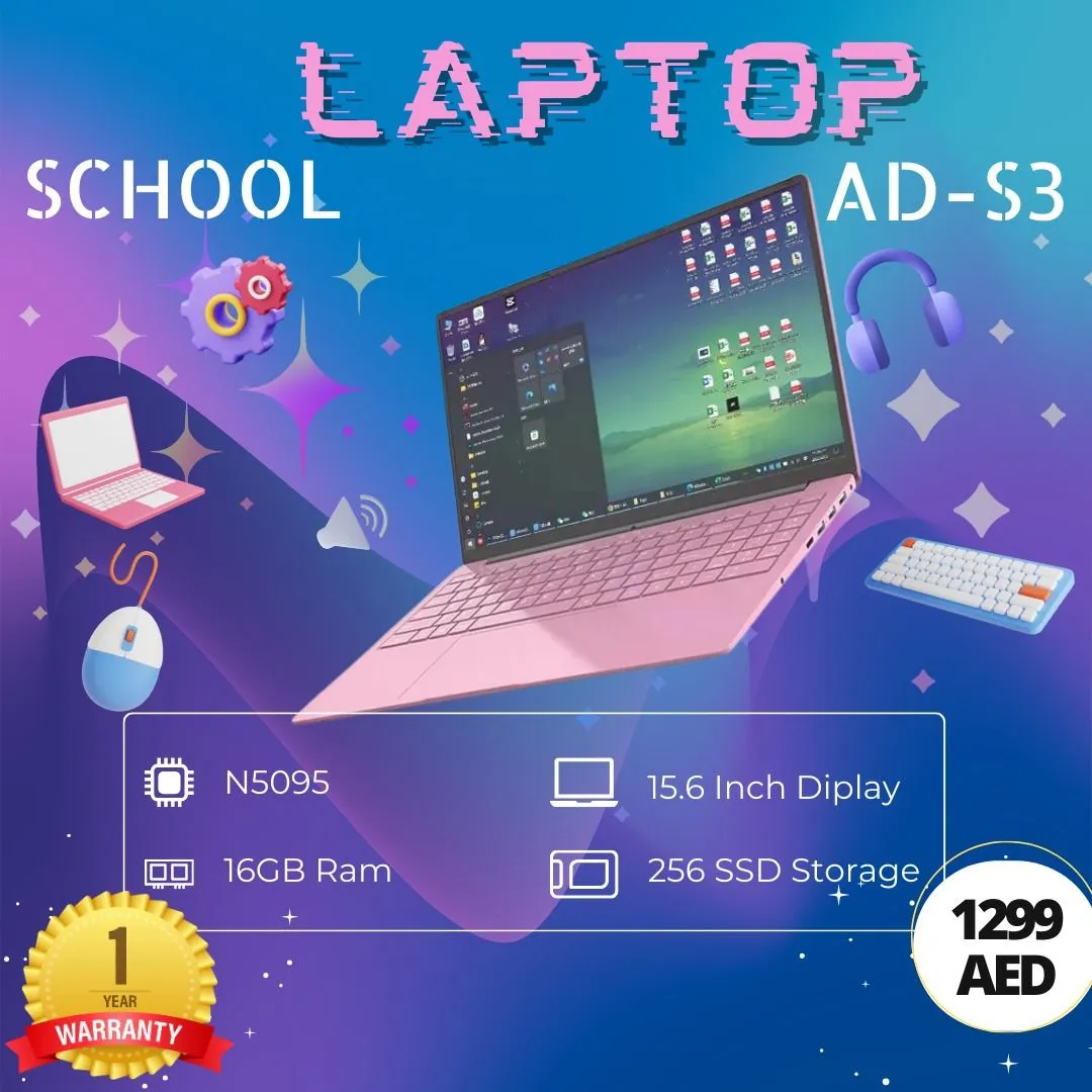 AD-S3 15.6 inch Screen N5095 CPU 16GB RAM 256 SSD