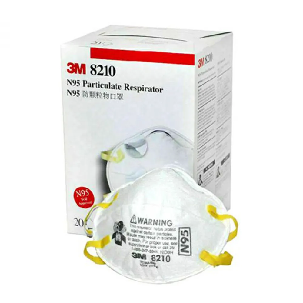 3M Standard Size Disposable Respirator Mask 20Ea-Box