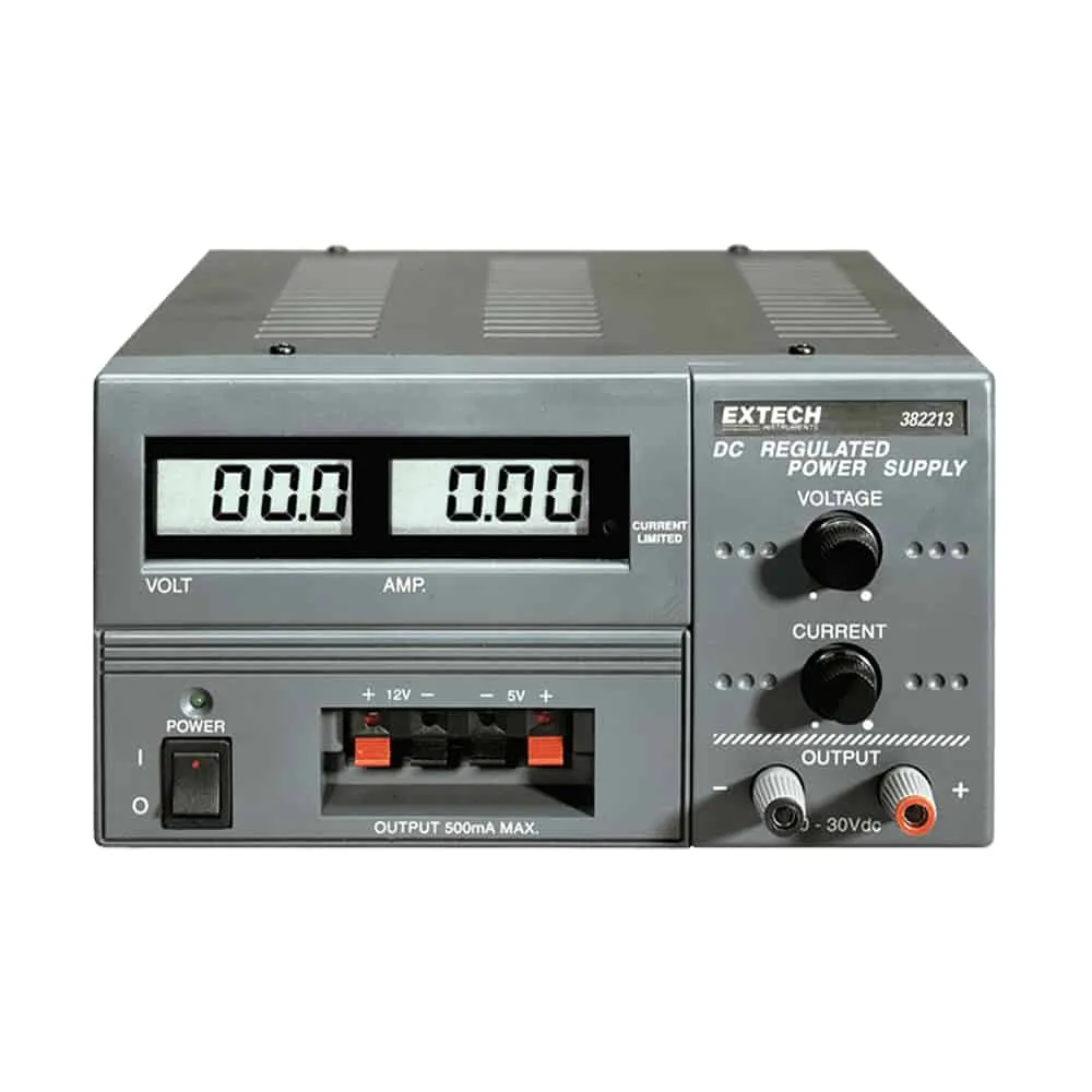 Extech Digital Triple Output DC Power Supply