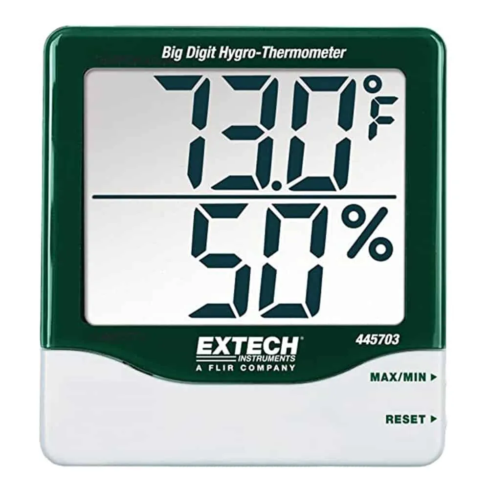 Extech Big Digit Indoor/Outdoor Hygro-Thermometer