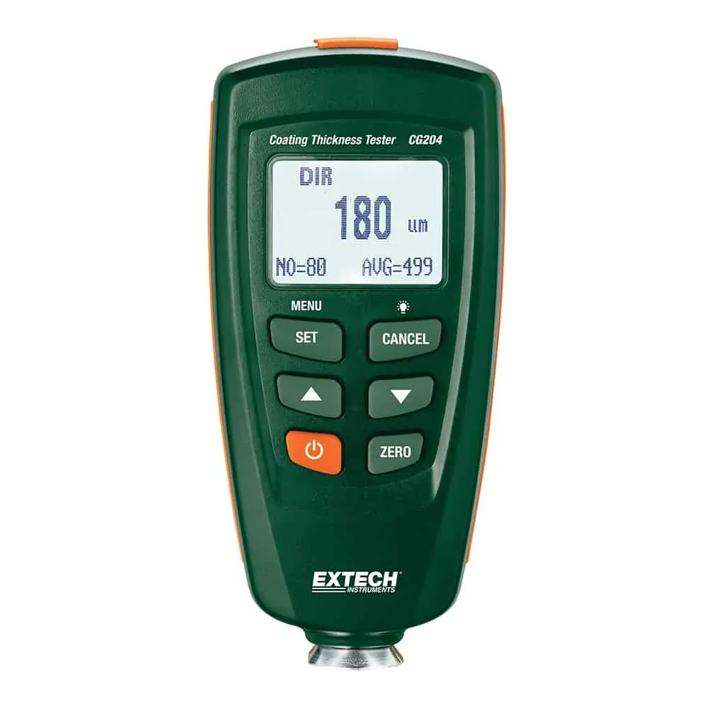 Extech Coating Thickness Tester, 0 to 1250"m