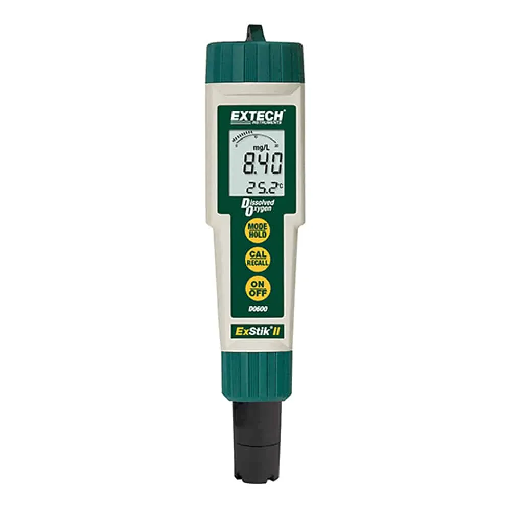 Extech Waterproof Exstik II Dissolved Oxygen Meter