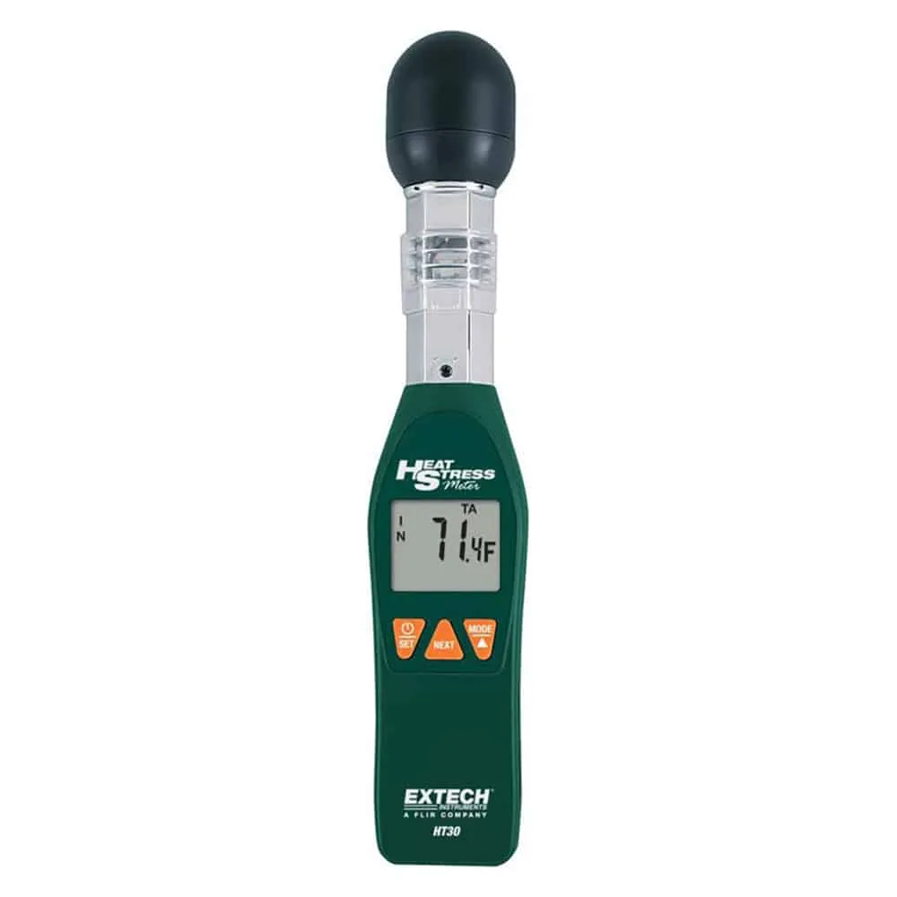 Extech Temperature Humidity Meter, 0 to 50"C, 0 to 100%RH